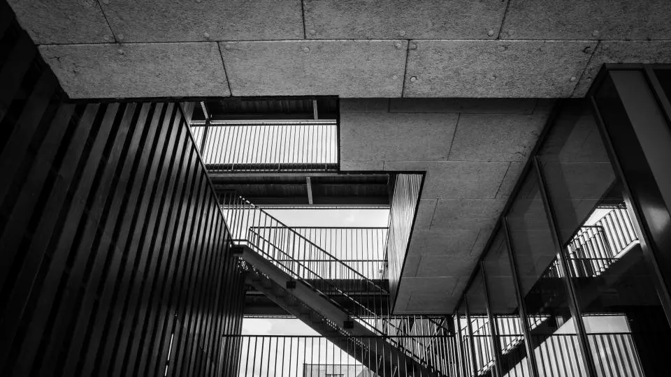 Treppe in einem Wohnhaus